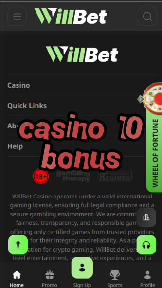 Casino 10 Bonus - Get $10 Free to Start Playing-casinoorder.vip